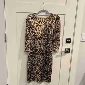 Leopard Print Women's Dress